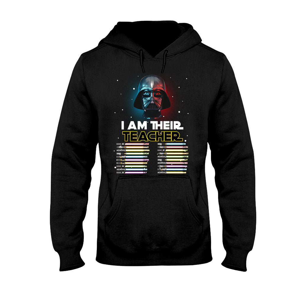 Personalized Teacher T-Shirt Custom Names Star Wars Gift T-shirt & Hoodie GradoCreations