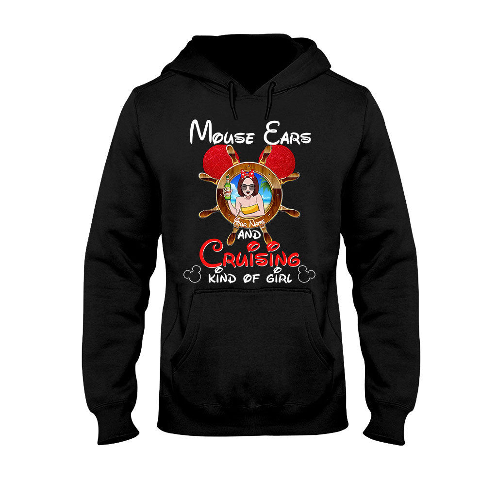 Personalized Mouse Ears Cruising T-shirt & Hoodie Gift for Her T-shirt & Hoodie GradoCreations