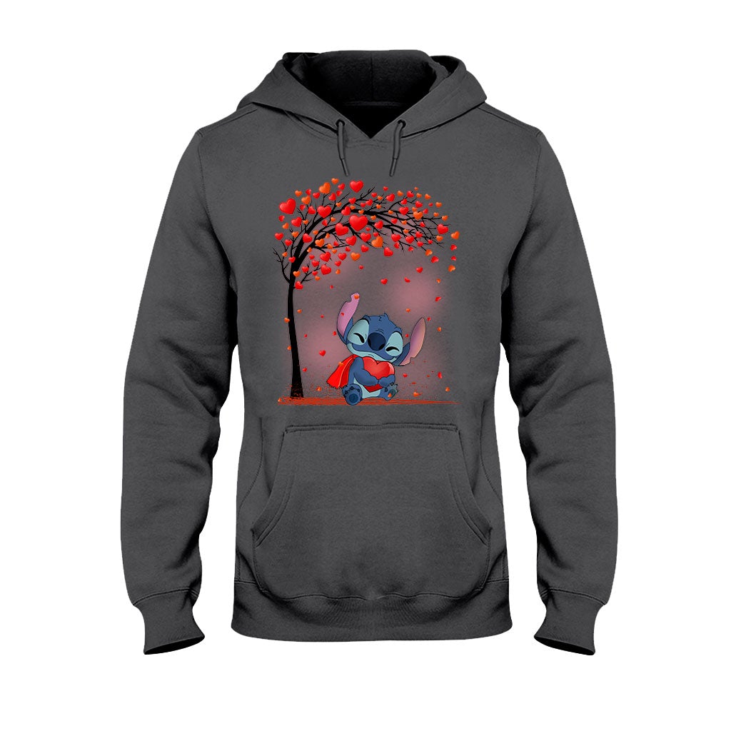 Personalized Couple T-shirt & Hoodie with Custom Names | Unique Romantic Gift T-shirt & Hoodie GradoCreations