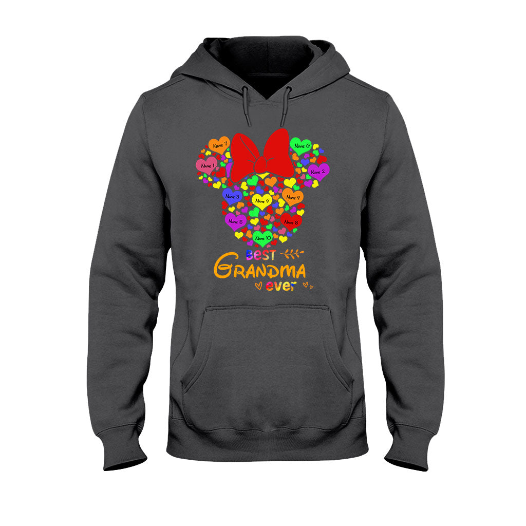 Personalized Mother's Day T-Shirt & Hoodie Best Grandma Ever Gift T-shirt & Hoodie GradoCreations