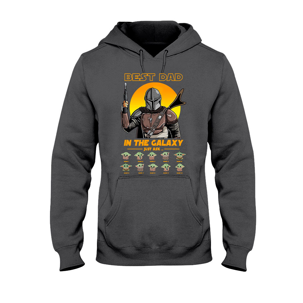 Personalized Best Dad In The Galaxy T-shirt & Hoodie Gift T-shirt & Hoodie GradoCreations