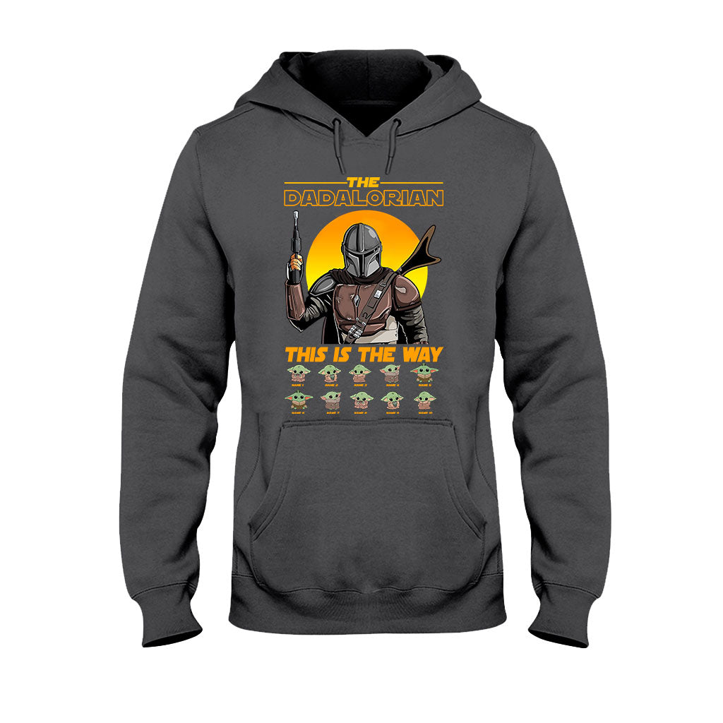 Personalized Dadalorian T-shirt & Hoodie Gift for Dad T-shirt & Hoodie GradoCreations