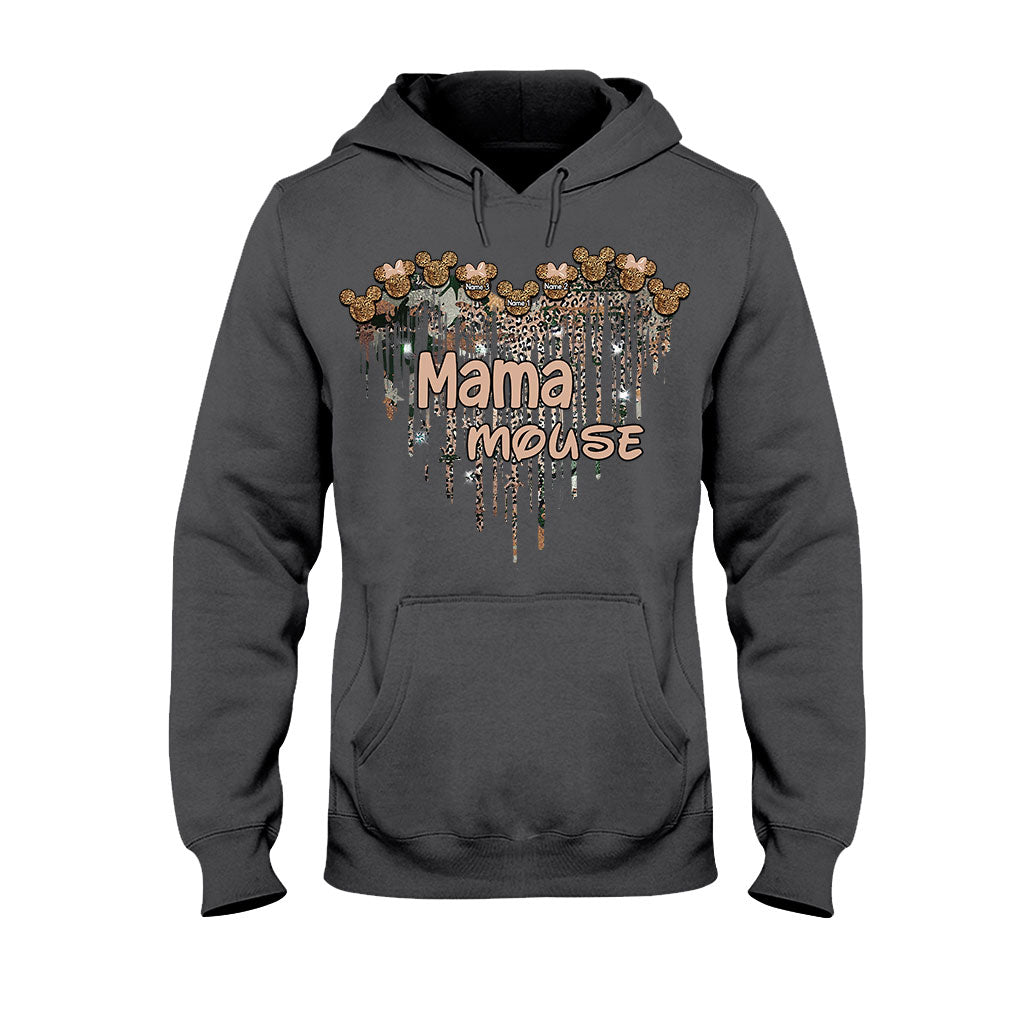 Personalized Mama Mouse T-Shirt & Hoodie Gift for Mom T-shirt & Hoodie GradoCreations