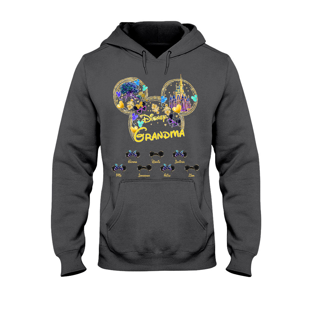 Personalized Disney Grandma T-shirt & Hoodie Gift for Mother's Day T-shirt & Hoodie GradoCreations