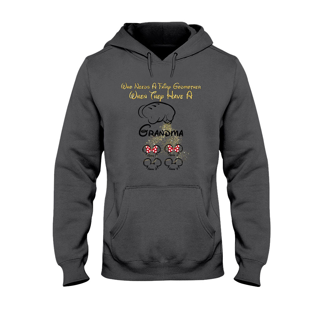 Personalized Mother's Day T-shirt & Hoodie with Custom Names for Grandma T-shirt & Hoodie GradoCreations