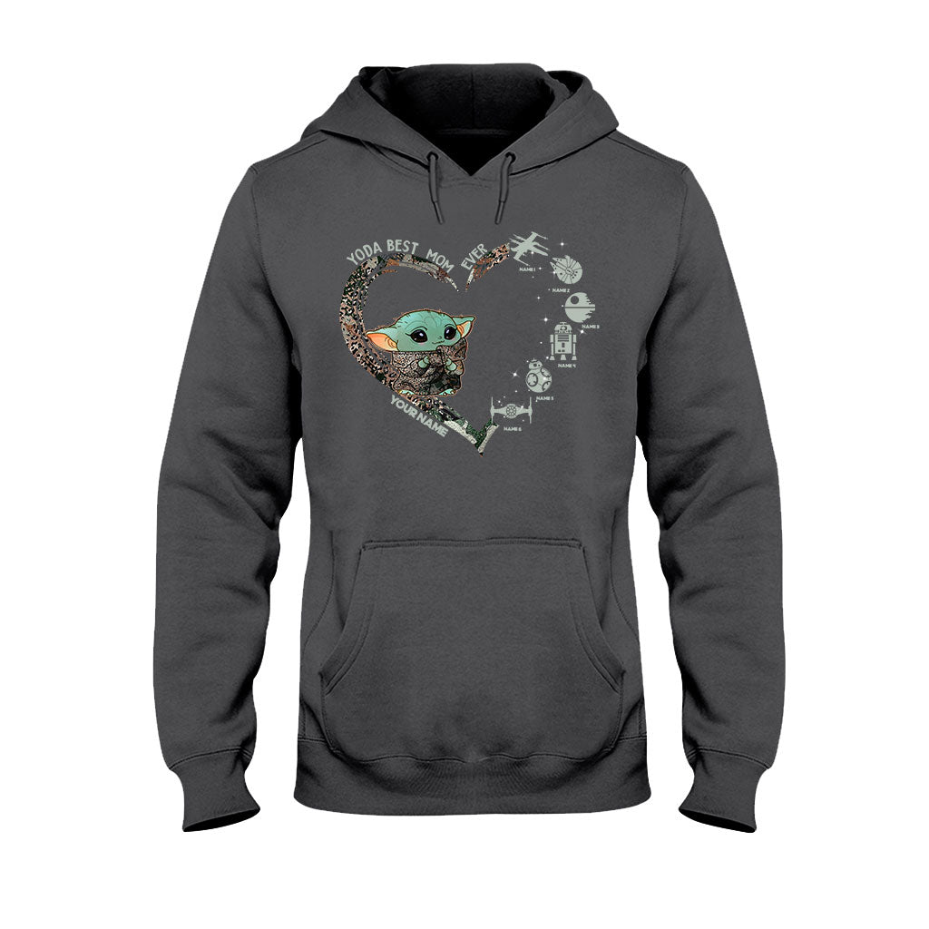 Personalized Yoda Best Mom Ever T-shirt & Hoodie Gift T-shirt & Hoodie GradoCreations