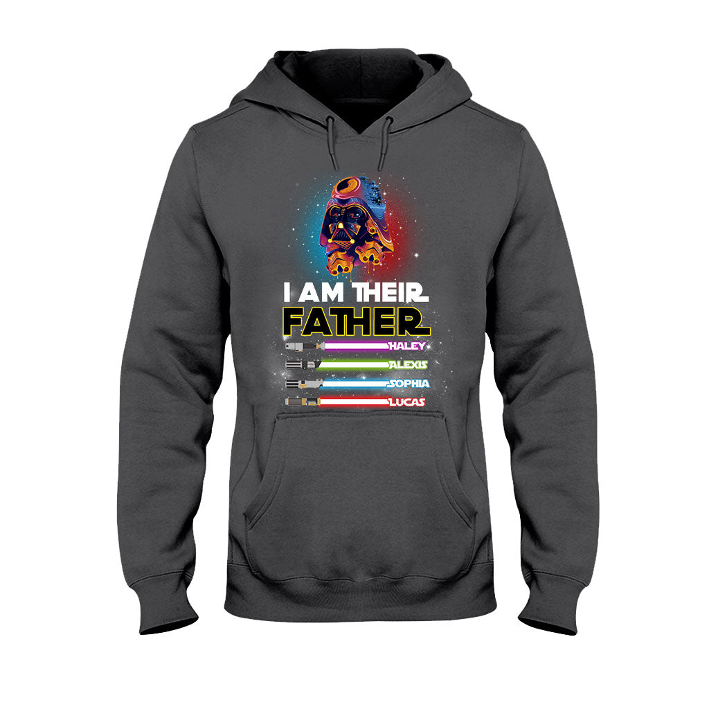 Personalized I Am Their Father T-shirt & Hoodie Gift for Dad T-shirt & Hoodie GradoCreations