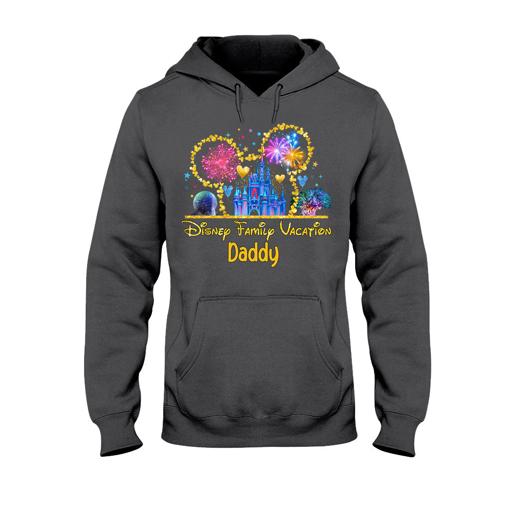 Personalized Disney Family Vacation T-shirt & Hoodie for Dad T-shirt & Hoodie GradoCreations