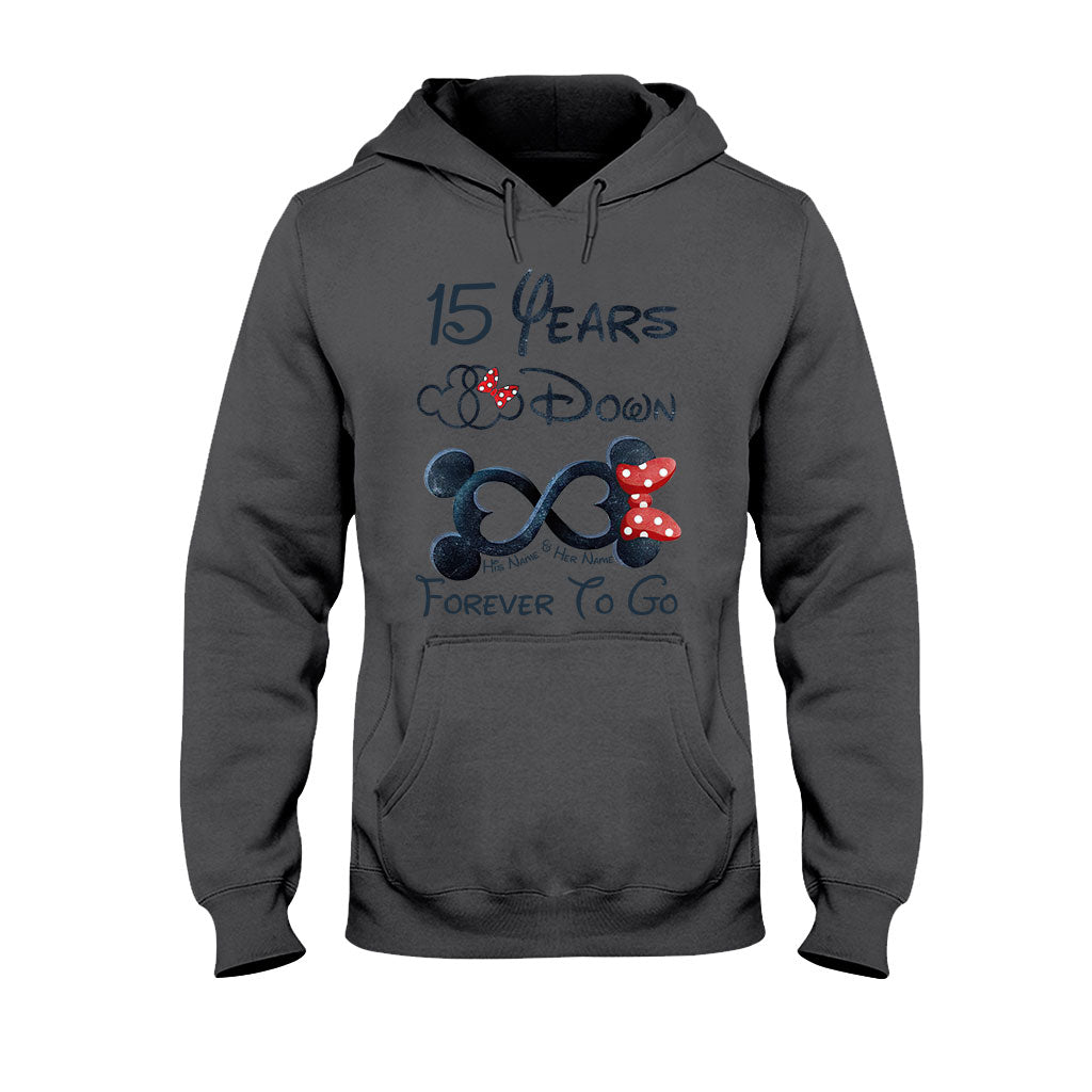 Personalized Forever To Go Mouse T-shirt & Hoodie Gift for Couples T-shirt & Hoodie GradoCreations
