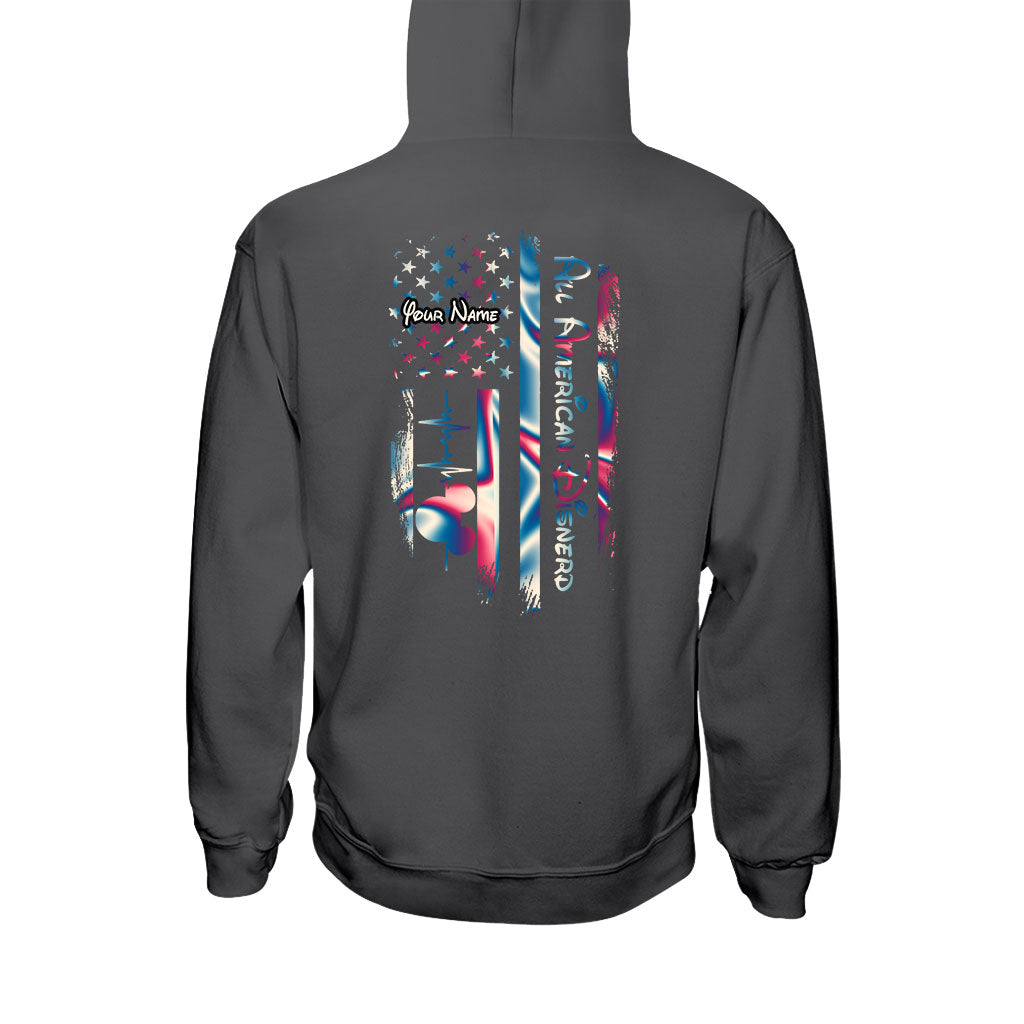 Personalized Independence Day T-Shirt & Hoodie with Name Customization T-shirt & Hoodie GradoCreations