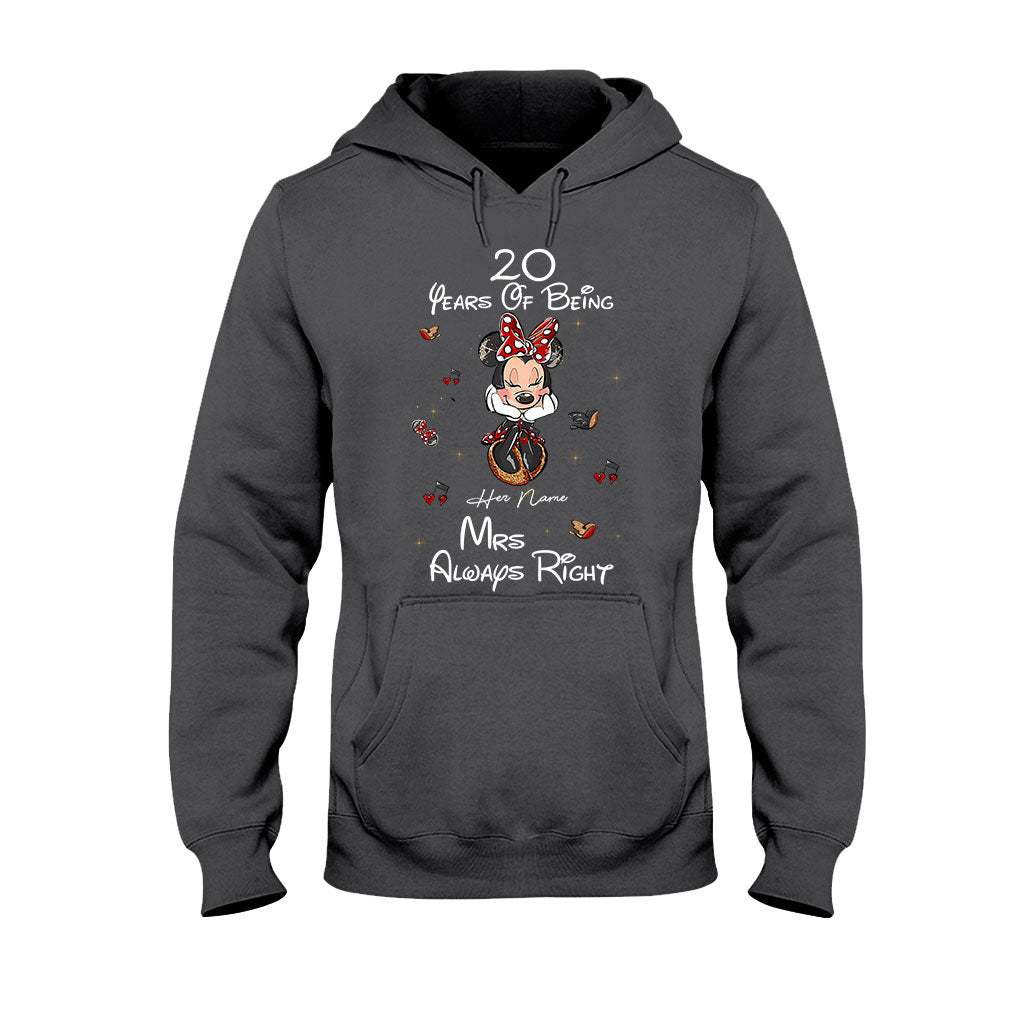 Personalized Couple T-shirt & Hoodie Custom Name Gift Idea T-shirt & Hoodie GradoCreations