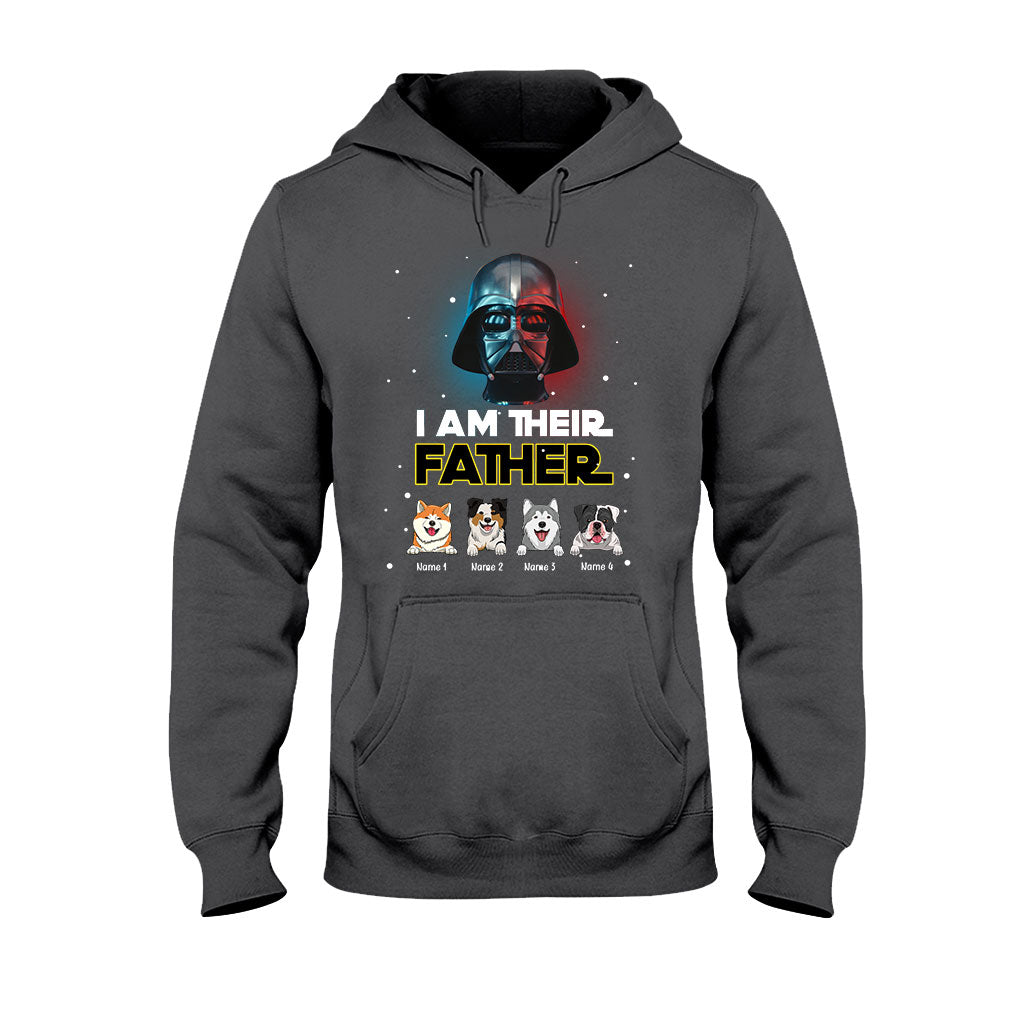 Personalized Dog Dad T-Shirt and Hoodie - I Am Their Father Gift T-shirt & Hoodie GradoCreations