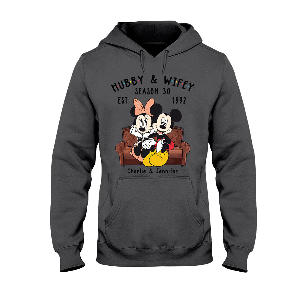 Personalized Couple Mouse T-shirt & Hoodie Gift for Anniversaries T-shirt & Hoodie GradoCreations