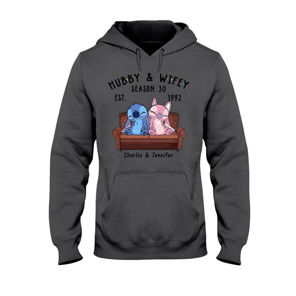 Personalized Couple Ohana T-shirt & Hoodie Custom Gift T-shirt & Hoodie GradoCreations