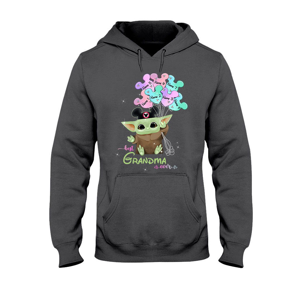 Personalized Best Grandma Ever T-shirt & Hoodie Gift for Mother's Day T-shirt & Hoodie GradoCreations