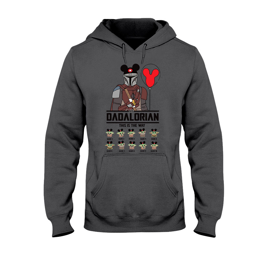 Personalized DADALORIAN T-Shirt & Hoodie Gift for Dad T-shirt & Hoodie GradoCreations