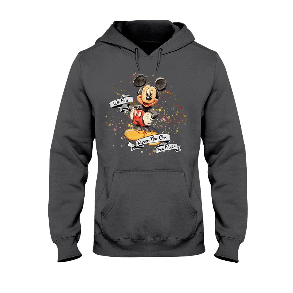 Personalized Mickey Mouse Ears T-shirt & Hoodie Gift for Birthday T-shirt & Hoodie GradoCreations