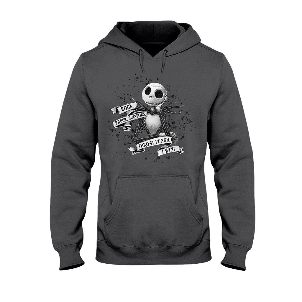 Personalized Rock Paper Scissors T-Shirt & Hoodie Gift for Halloween T-shirt & Hoodie GradoCreations