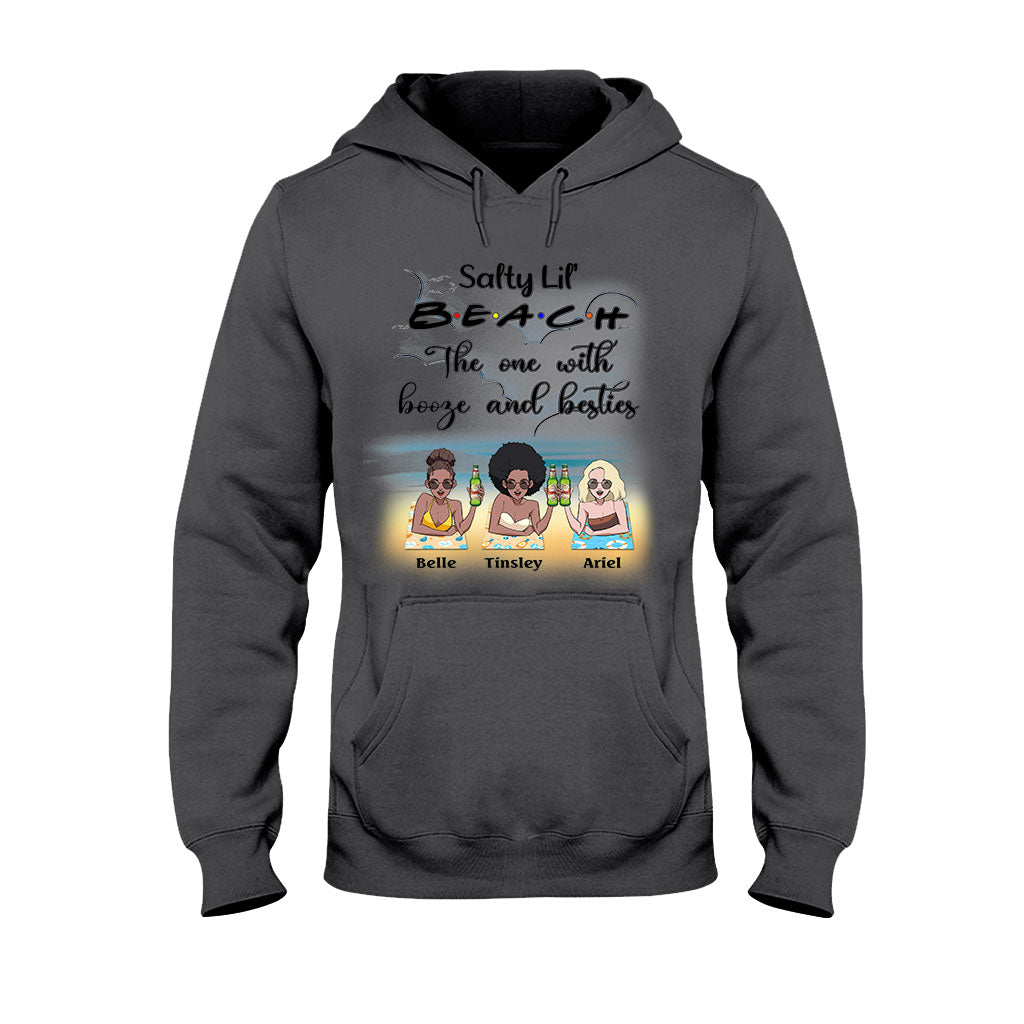Personalized Salty Lil' Besties T-shirt & Hoodie Gift for Friends T-shirt & Hoodie GradoCreations