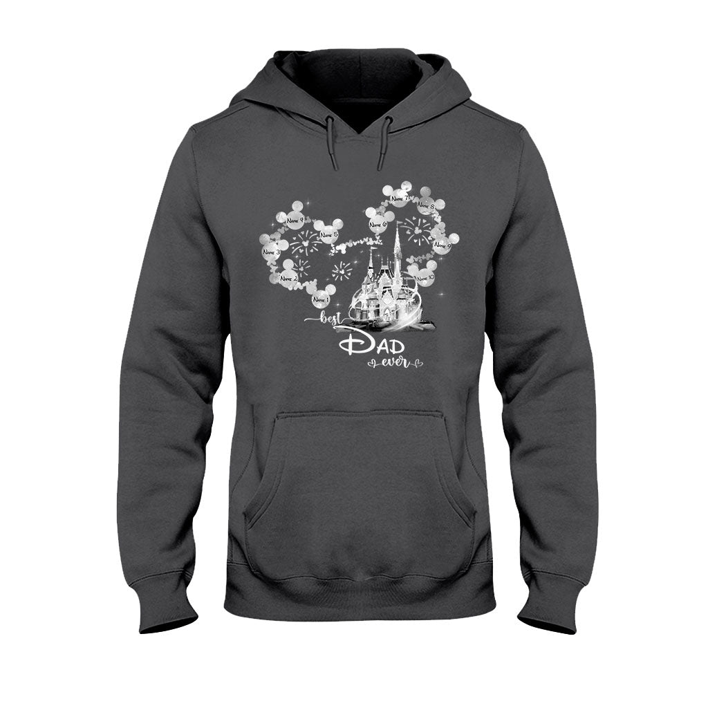 Personalized Best Dad Ever T-Shirt & Hoodie Gift for Father's Day T-shirt & Hoodie GradoCreations