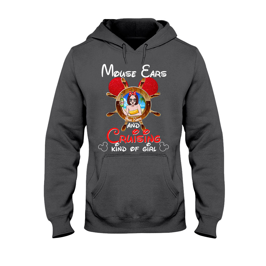 Personalized Mouse Ears Cruising T-shirt & Hoodie Gift for Her T-shirt & Hoodie GradoCreations