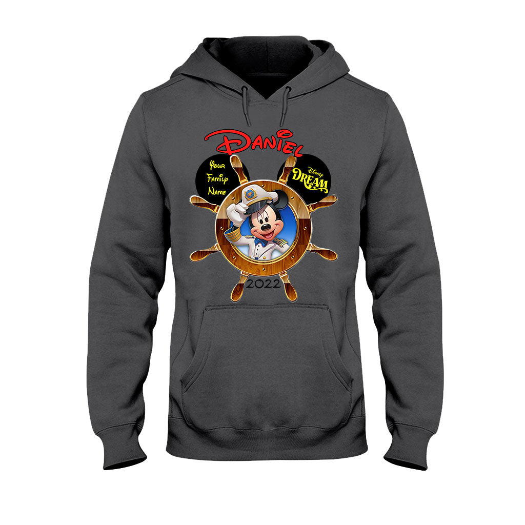 Personalized Mickey Mouse Ears Cruise T-shirt & Hoodie Gift for Family T-shirt & Hoodie GradoCreations