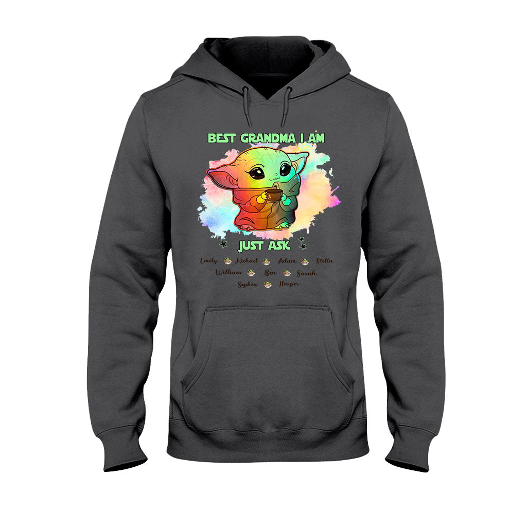 Personalized Best Grandma T-shirt & Hoodie with Custom Names Gift T-shirt & Hoodie GradoCreations