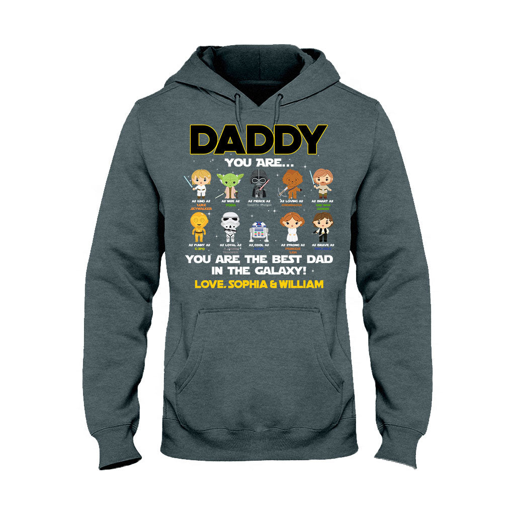 Personalized Father's Day T-shirt with Star Wars Design Gift for Dad T-shirt & Hoodie GradoCreations