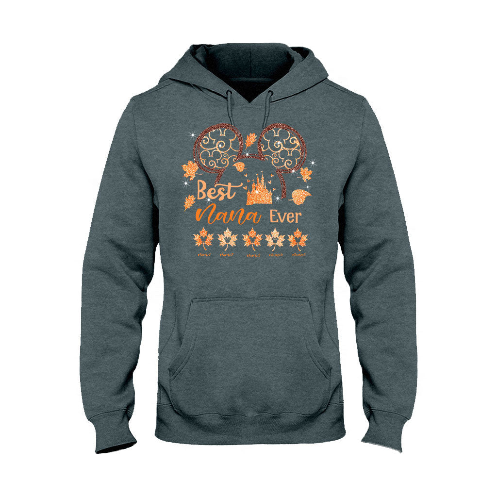 Personalized Best Nana Ever T-shirt & Hoodie Gift for Grandma T-shirt & Hoodie GradoCreations