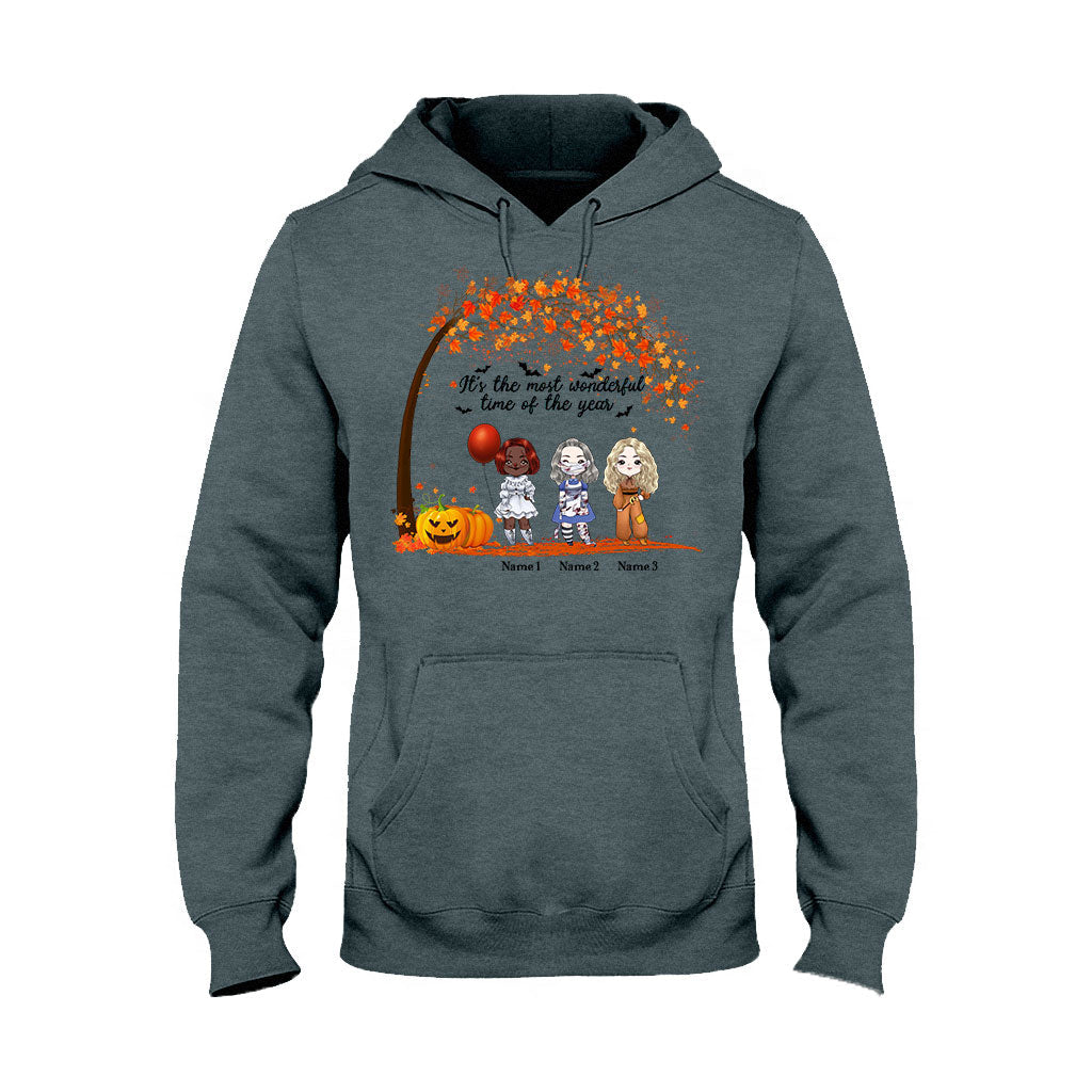 Personalized Halloween Bestie T-Shirt & Hoodie Gift for Friends T-shirt & Hoodie GradoCreations