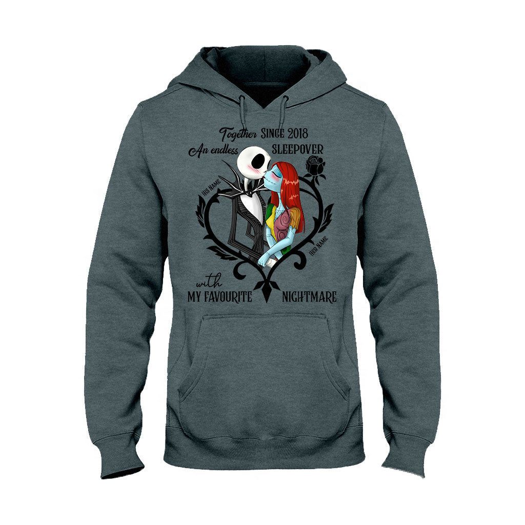 Personalized Nightmare T-shirt and Hoodie Gift for Couples T-shirt & Hoodie GradoCreations