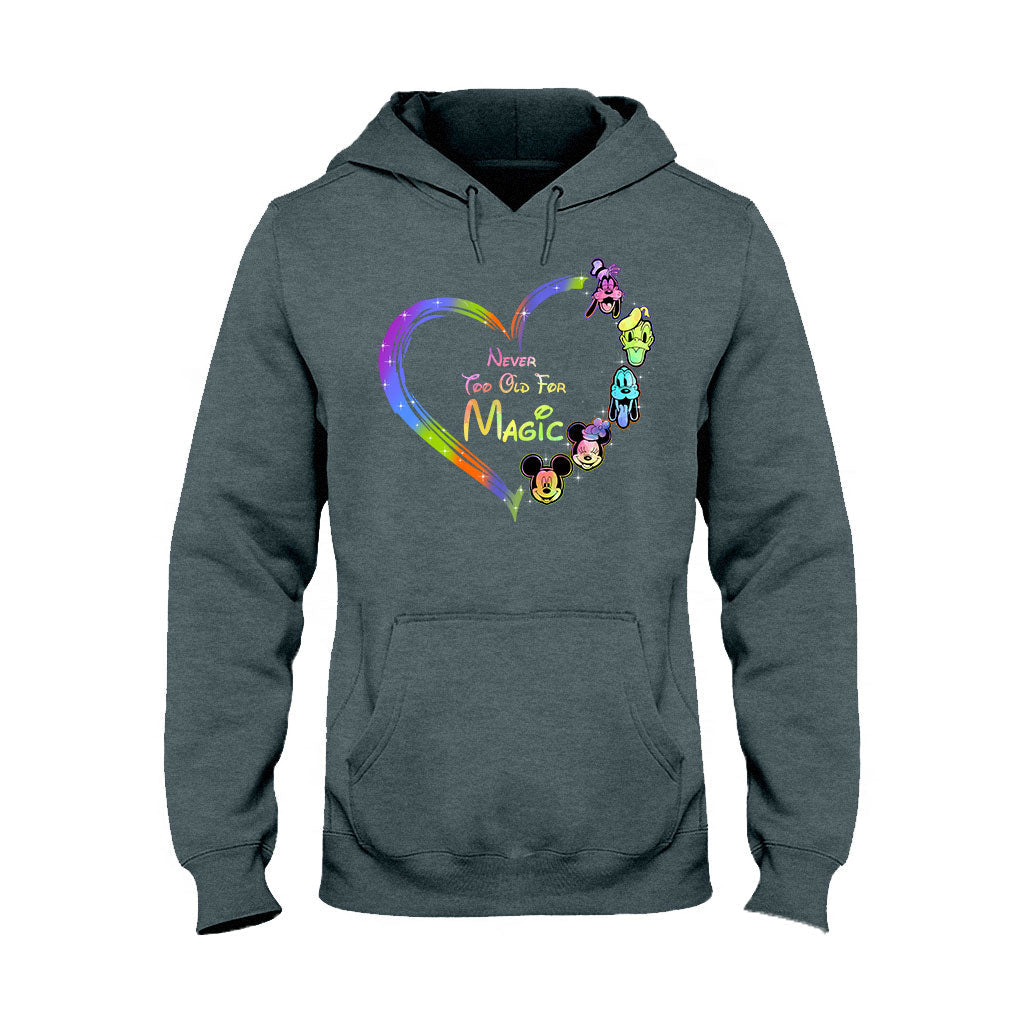 Personalized Never Too Old For Magic T-shirt & Hoodie Gift for All Ages T-shirt & Hoodie GradoCreations