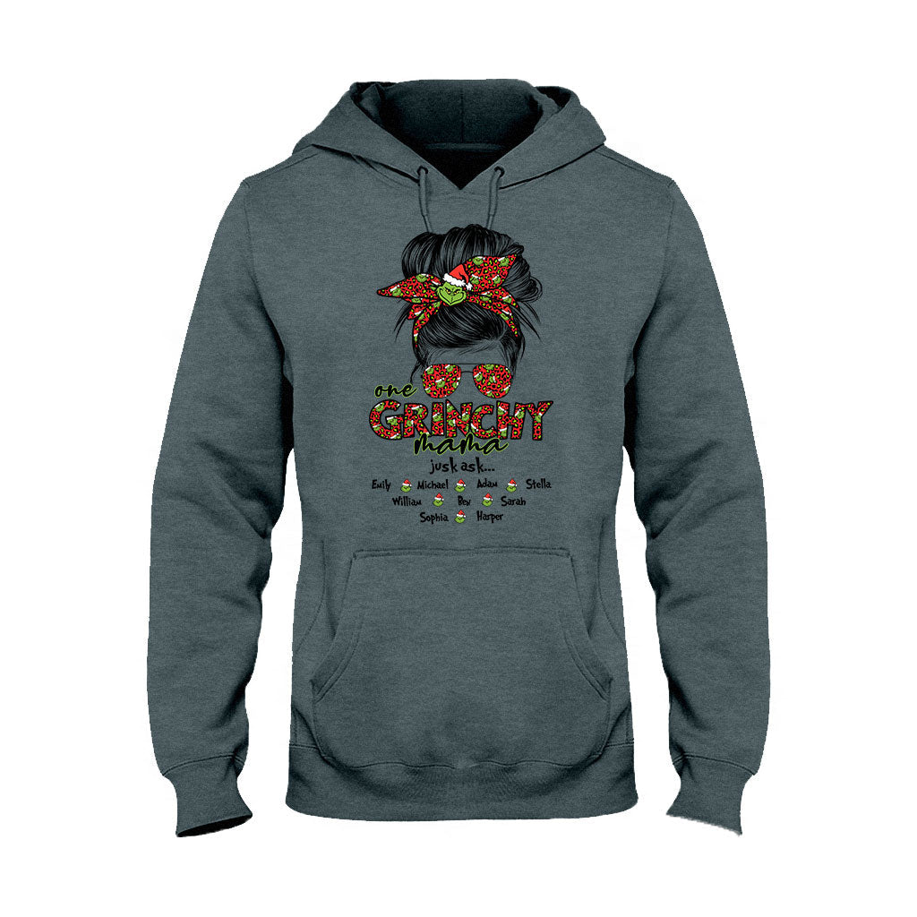 Personalized Christmas T-shirt & Hoodie Gift for Mom Life T-shirt & Hoodie GradoCreations