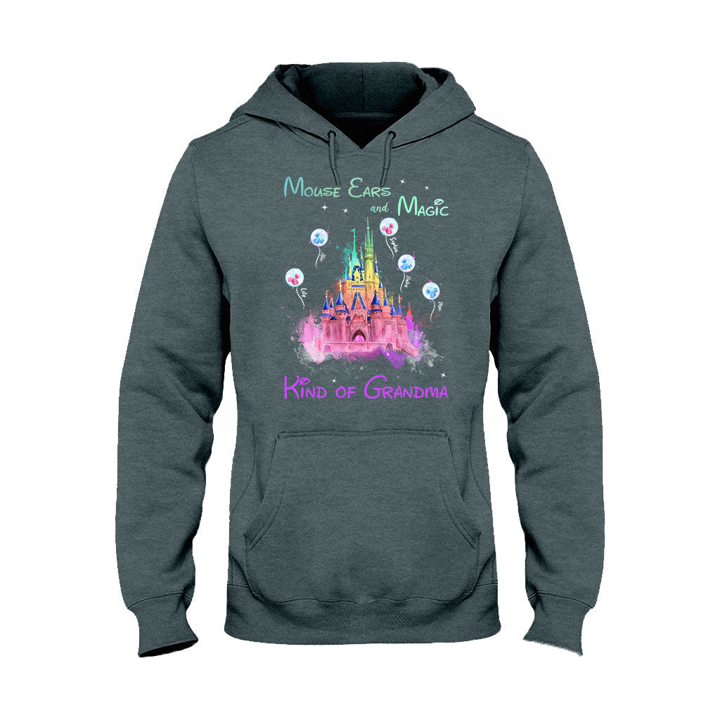 Personalized Mouse Ears T-Shirt for Grandma | Custom Magic Gift T-shirt & Hoodie GradoCreations