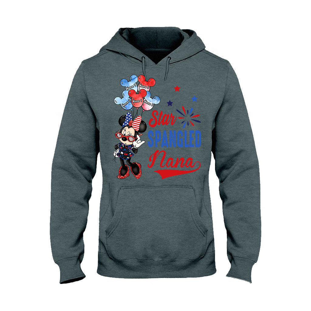 Personalized Independence Day Grandma T-shirt and Hoodie Gift T-shirt & Hoodie GradoCreations