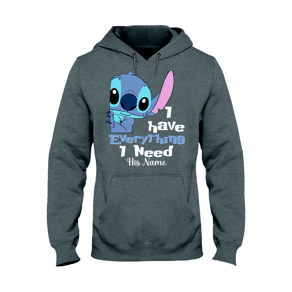 Personalized Ohana T-shirt & Hoodie Gift for Couples T-shirt & Hoodie GradoCreations