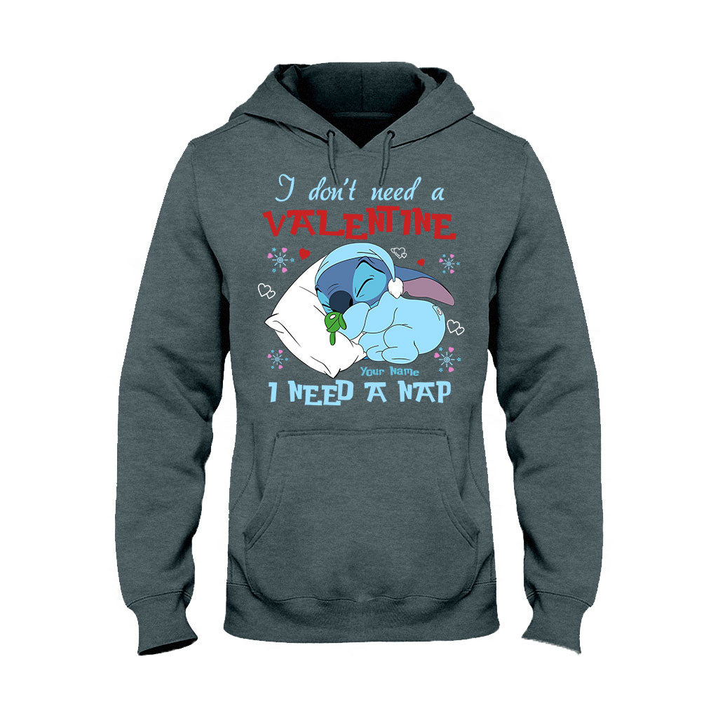 Personalized Valentine Ohana T-shirt & Hoodie Gift for Partner T-shirt & Hoodie GradoCreations