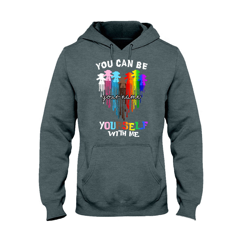 Personalized LGBT Support T-Shirt & Hoodie Custom Name Gift T-shirt & Hoodie GradoCreations