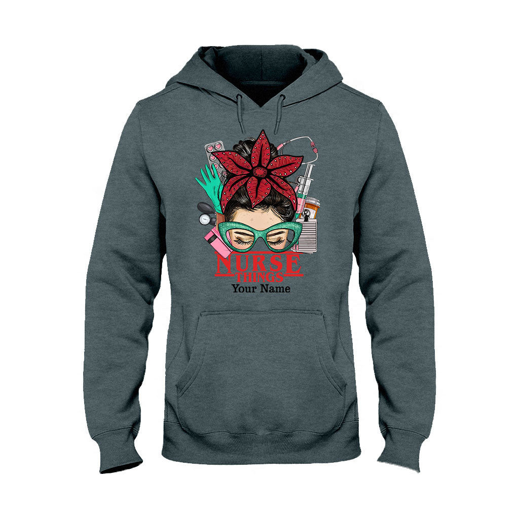 Personalized Nurse Things T-shirt & Hoodie Custom Name Gift T-shirt & Hoodie GradoCreations
