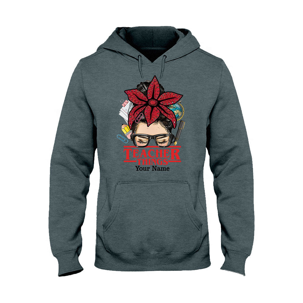 Personalized Teacher Things T-shirt & Hoodie Custom Name Gift T-shirt & Hoodie GradoCreations