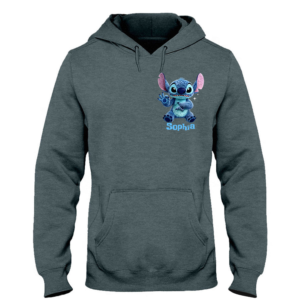 Personalized Cute Alien T-shirt & Hoodie for Kids - Ohana Gift T-shirt & Hoodie GradoCreations