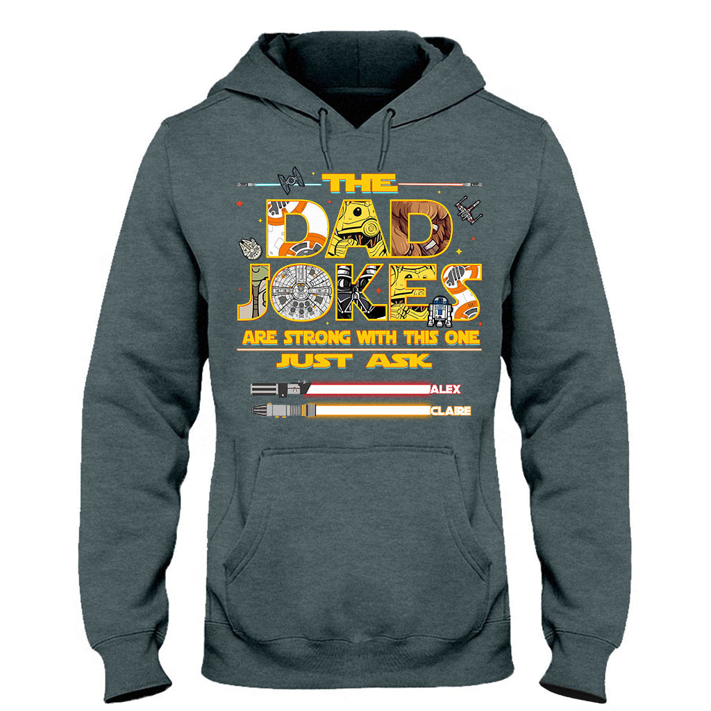 Personalized Dad Jokes T-Shirt and Hoodie Gift for Dad T-shirt & Hoodie GradoCreations
