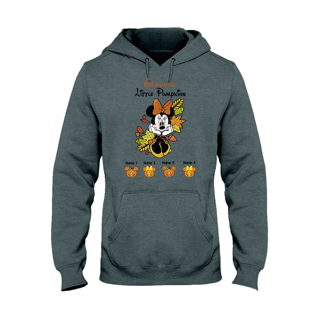 Personalized Grandma T-Shirt & Hoodie with Little Pumpkins Design T-shirt & Hoodie GradoCreations