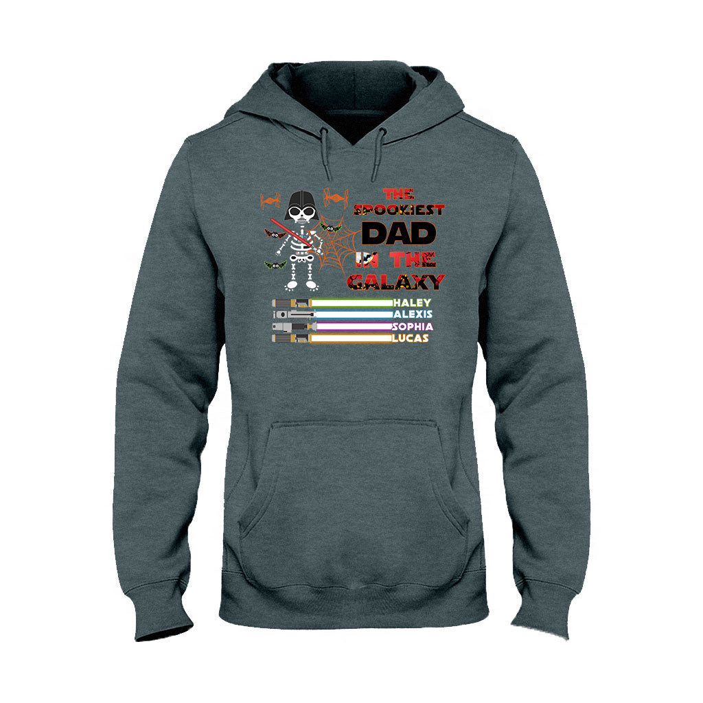 Personalized Halloween T-Shirt & Hoodie for Dad | Spookiest Gift Idea T-shirt & Hoodie GradoCreations