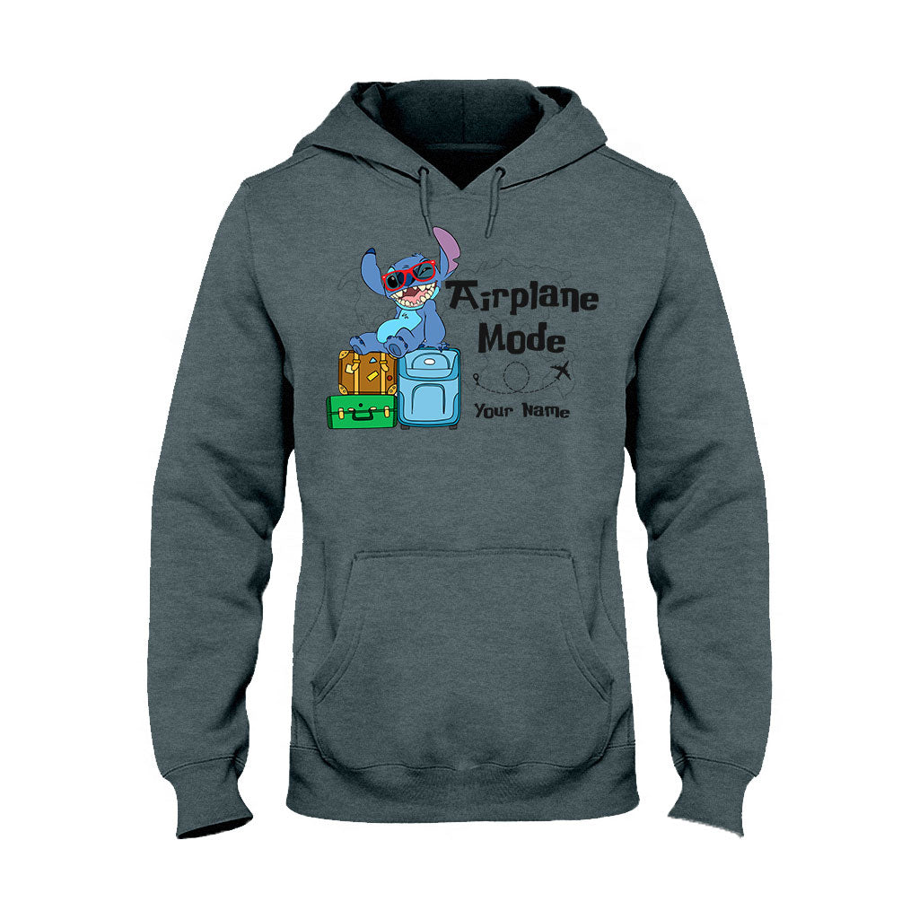 Personalized Airplane Mode T-shirt & Hoodie with Name for Kids T-shirt & Hoodie GradoCreations