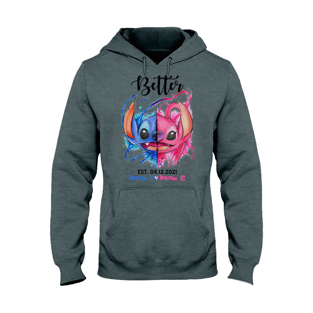 Personalized Couple Ohana T-shirts Hoodies Unique Gift Idea T-shirt & Hoodie GradoCreations