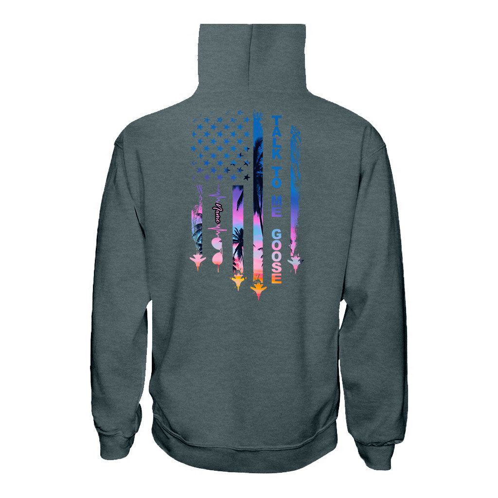 Personalized Independence Day Top Gun T-shirt and Hoodie Gift T-shirt & Hoodie GradoCreations