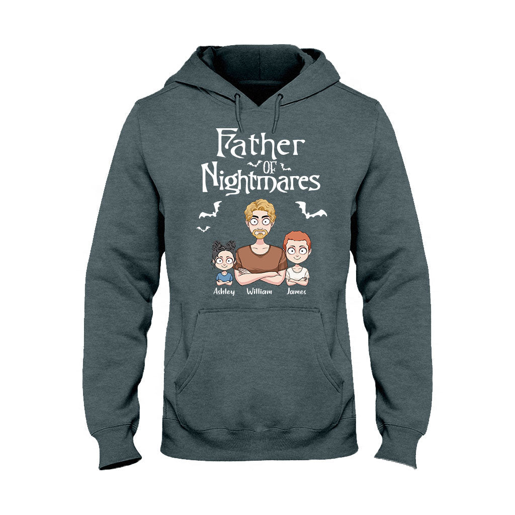 Personalized Father Of Nightmares T-Shirt & Hoodie for Dad T-shirt & Hoodie GradoCreations