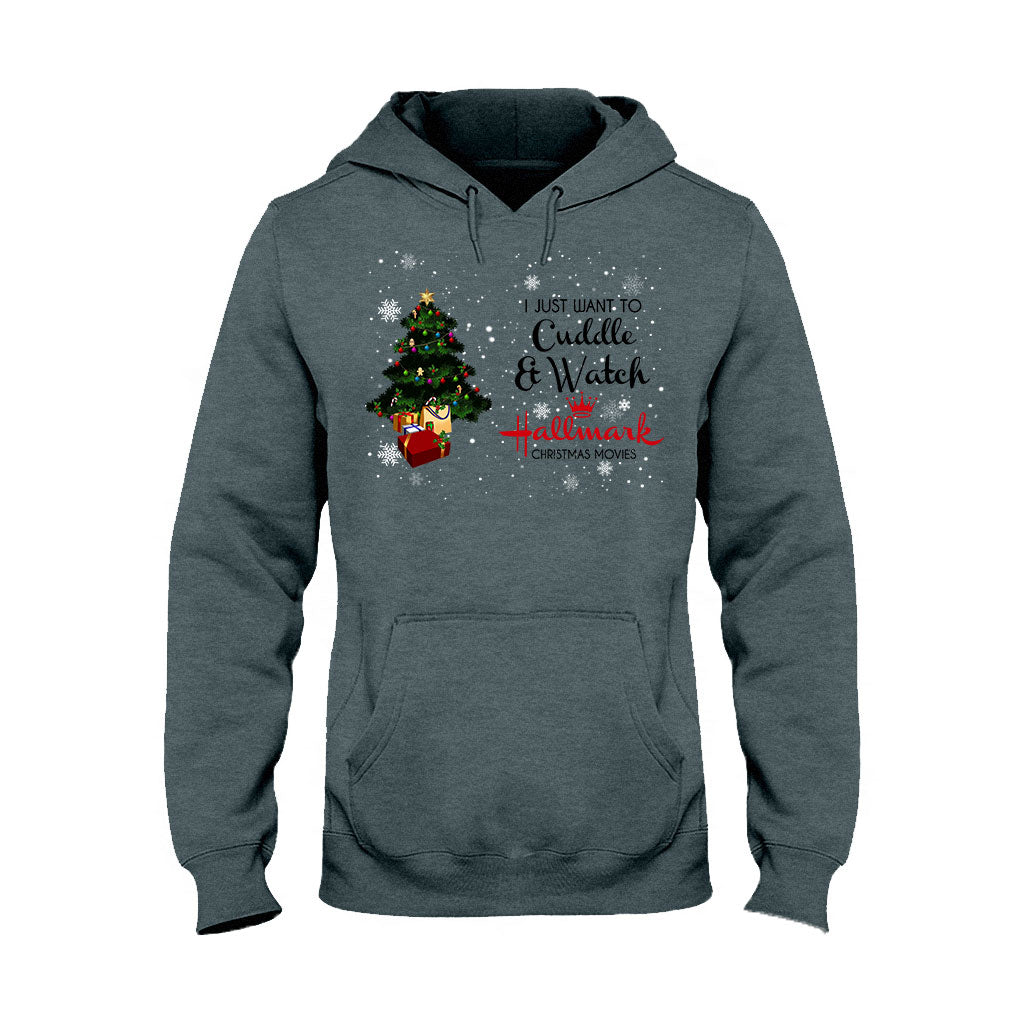 Personalized Christmas T-shirt & Hoodie for Cuddle Lovers T-shirt & Hoodie GradoCreations