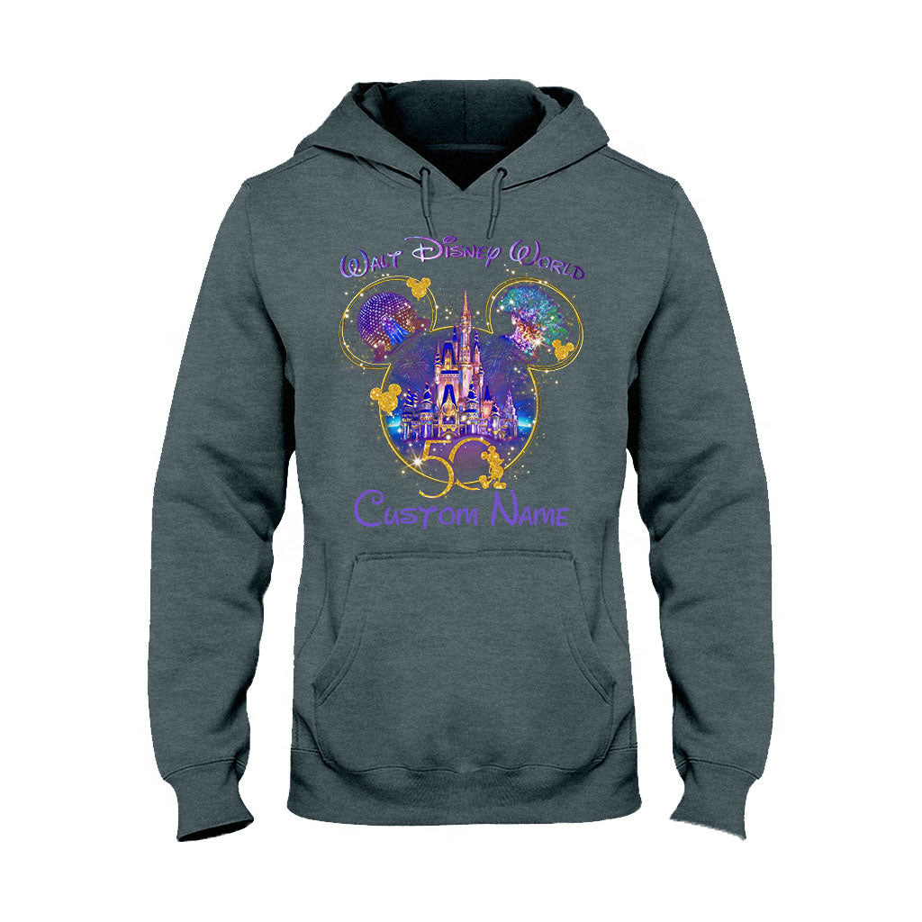 Personalized Christmas Mouse T-shirt & Hoodie Custom Name Gift T-shirt & Hoodie GradoCreations